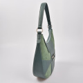 Sling Hobo bag Green Large Leather Bag