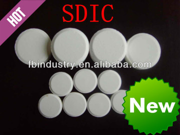 Swimming Pool Cleaning Chemical SDIC Tablets