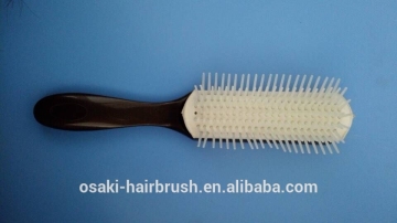 wholesale soft hair brush for hair straightener with removable pad