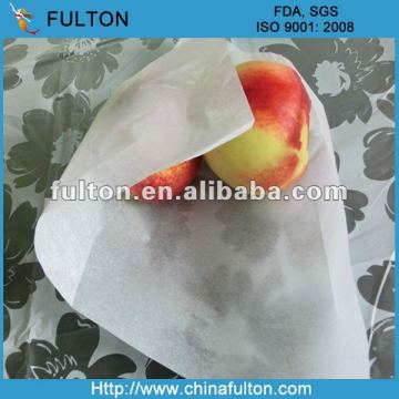 fresh fruits wrapping wax paper