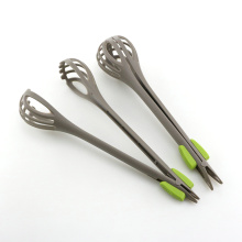 Multi-function Egg  Whisk and Food tong