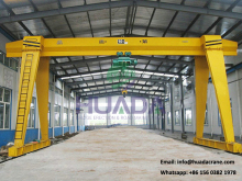 Widely used double beam carrier girder field gantry crane