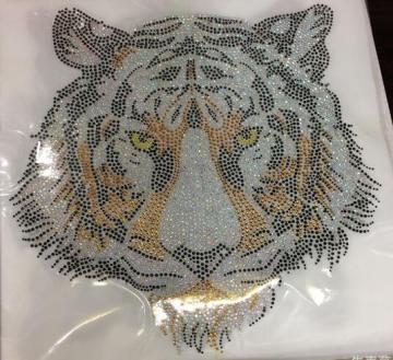 Rhinestone Tiger Transfer Rhinestone Heat Transfer Designs (TM-88)