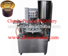 Automatic coffee capsule cold tea cup filling and sealing machine