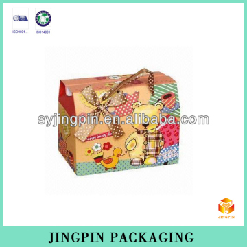 gift boxes with ribbon handle manufacturer