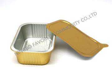 184 rectangle smoothwall container Aluminium foil containe