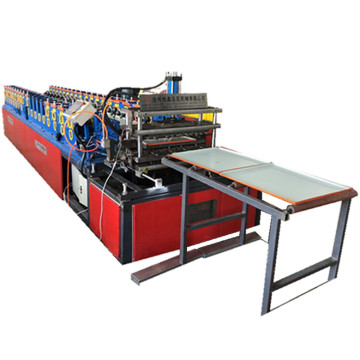 Adjustable big square plate PLC roll forming machine