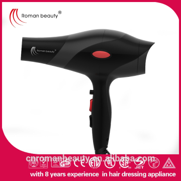 Professional super light salon hair dryer with optional DC/AC motor and ionic