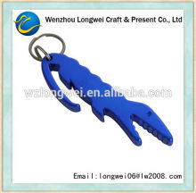 crocodile ring bottle opener/metal bottle opener/bottle opener keychain