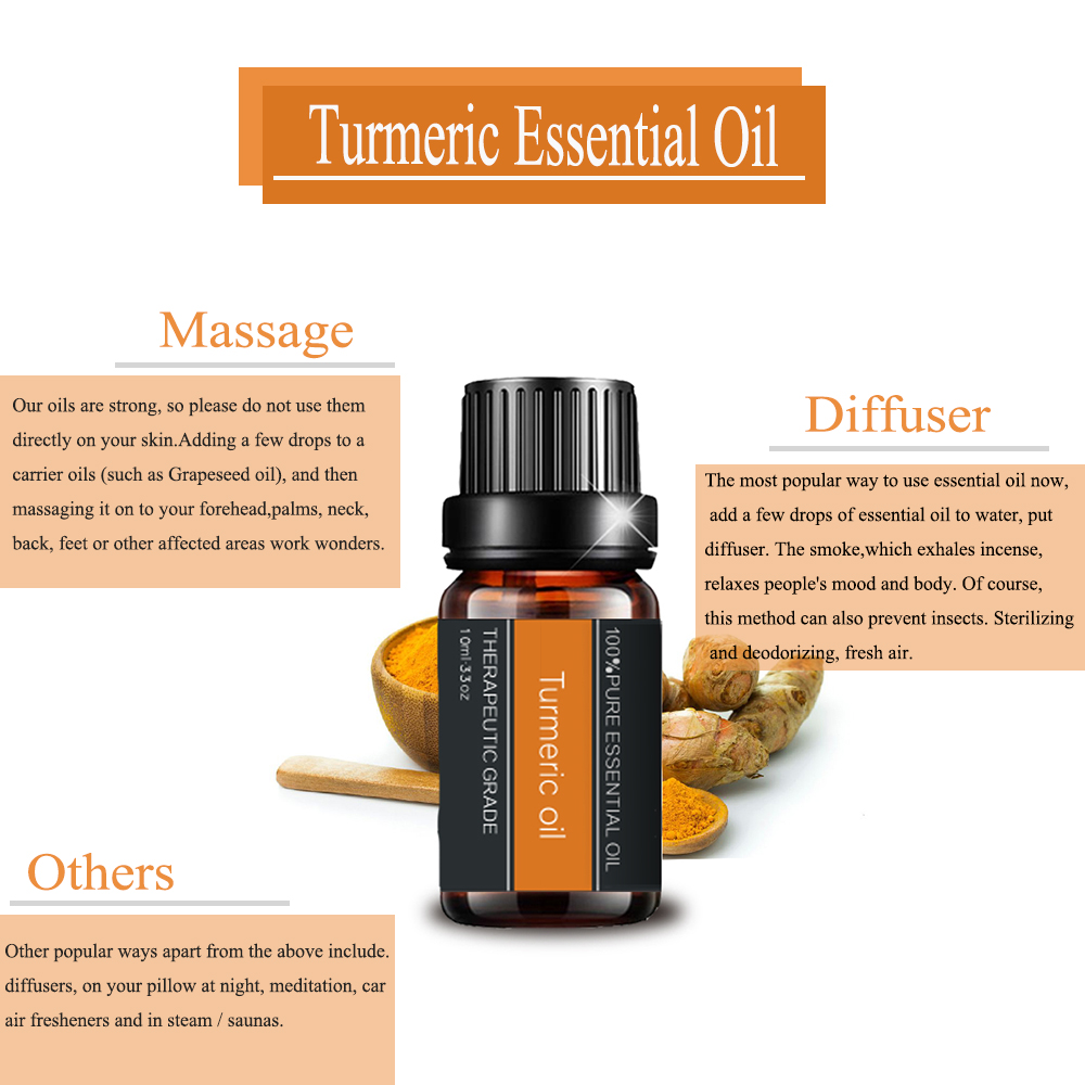 Turmeric Essential Oil Natural Herb Extract For HealthCare