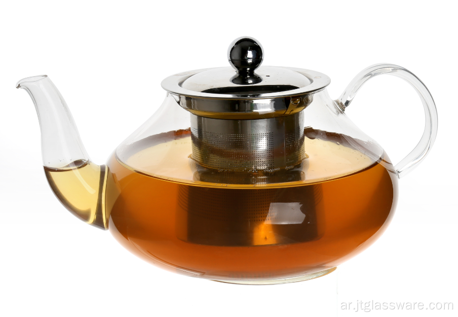 SGS 900ml Glass Teapot European Glass Pot. وعاء زجاجي أوروبي