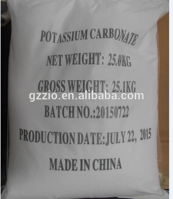 Low price tech grade food grade bulk potassium carbonate k2co3 99.5%