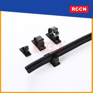 Nylon Cable Pull Lock Adjustable Self-Adhesive Cable Clamp