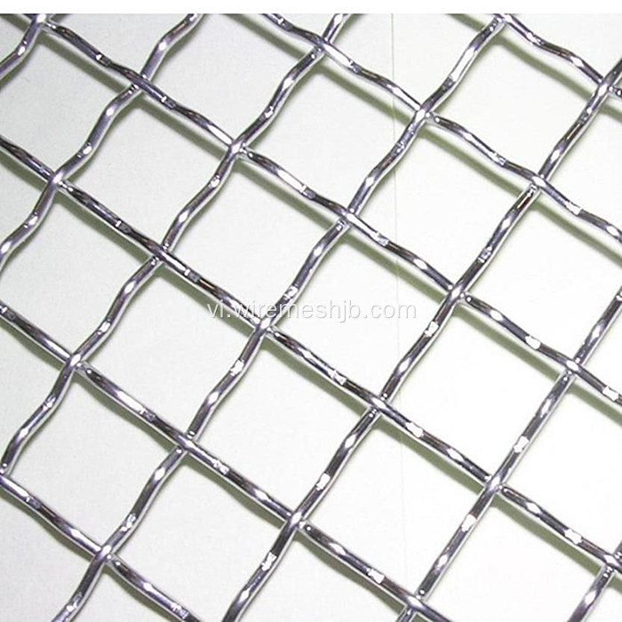 SS Crimped Wire Mesh cho khai thác mỏ và trang trại