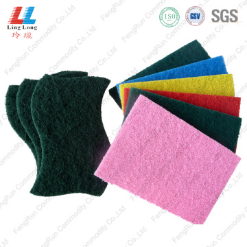 Magic crafted shape scouring pad