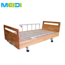 Wooden Patient Nursing Home Bed Flat Bed