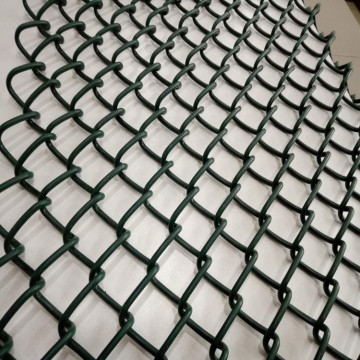 Lubang berlian 2 inci Chain link pagar mesh