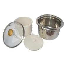 stainless steel pot rice cooker