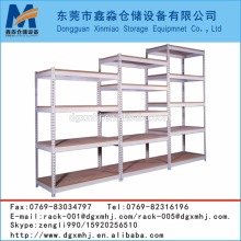 Light Duty Metal Storage Shelving Racks / Cheap Goods Shelf