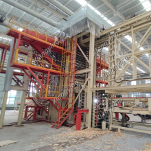 Short Cycle Melamine Lamination OSB Production Line 8mm 9mm 12mm - Bamboo OSB Machinery Manufacturer