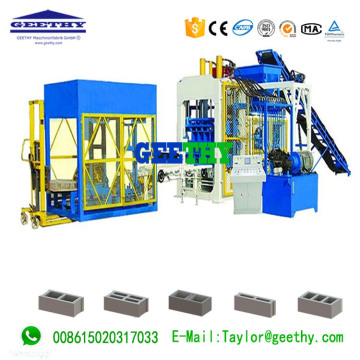 Qt6-15 Automatic Concrete Hollow Block Machine