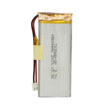 Nouvelle batterie Lipo personnalisée 703686 1S2P 3.7V 5000mAh