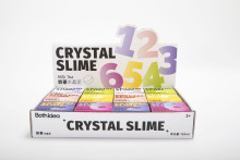 Decompress children fun DIY magic gem crystal mud