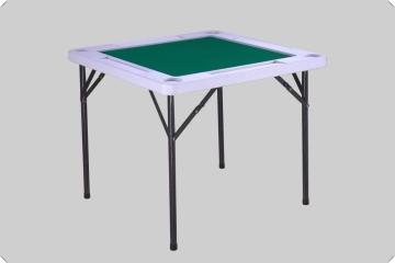 Plastic game folding table