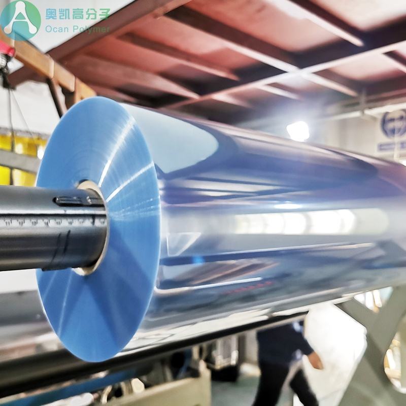 Clear rigid pvc plastic rolls Clear rigid pvc plastic rolls