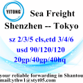 Shenzhen Ocean Freight Forwarding Agent naar Tokio