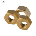 brass colored hex nut brass nut