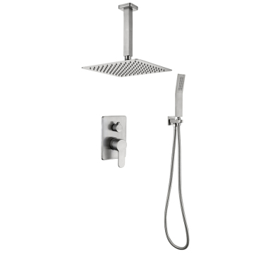 Ceiling Mounted Brushed Shower Trim Kits