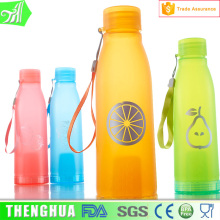 600ml Large shaker Bottle Plastic Fruit Infuser Water Bottle