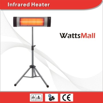 PTC Heating Element Two Optional Infrared Tubes Home Electrical Infrared Heater