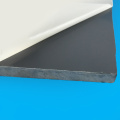 Hoja de plástico PVC de ingeniería gris para muebles