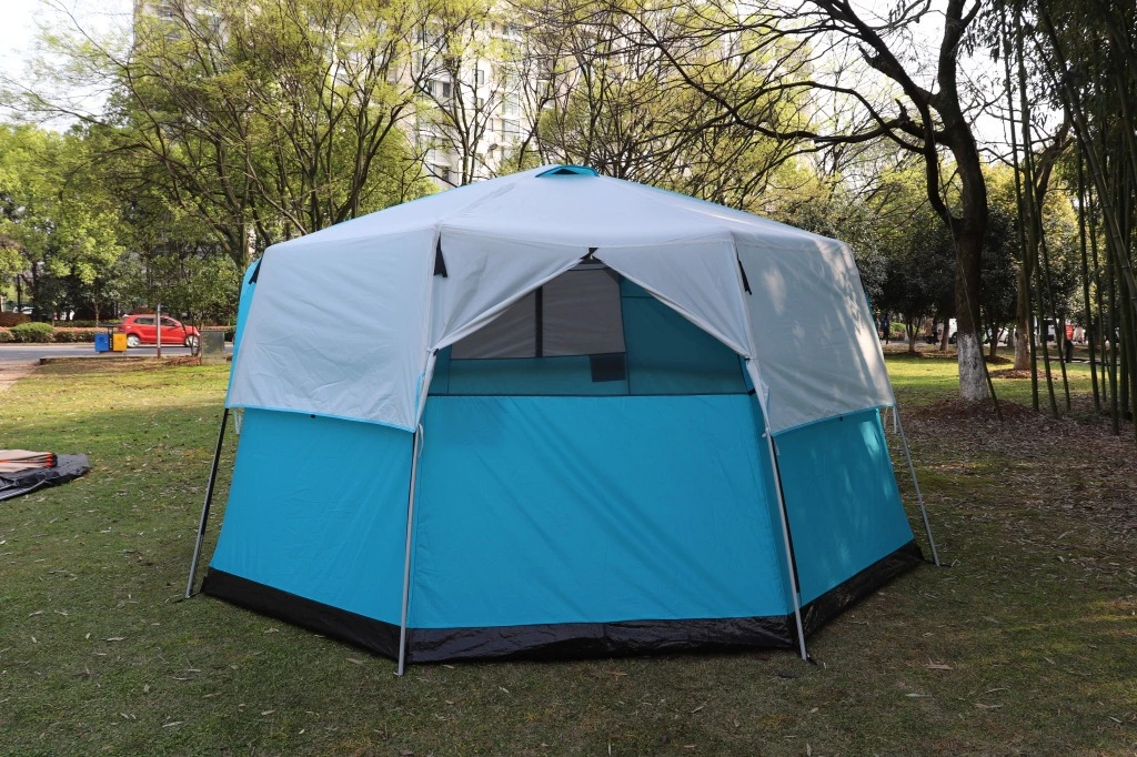 Pop up Double Layer Waterproof Outdoor Camping Picnic Family Tent for Sale