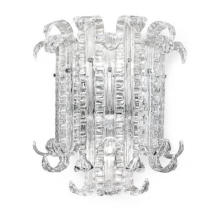 Modern Handmade Glass Leaf Wall Lamp Sconce