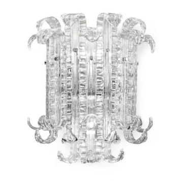 Modern Handmade Glass Leaf Wall Lamp Sconce