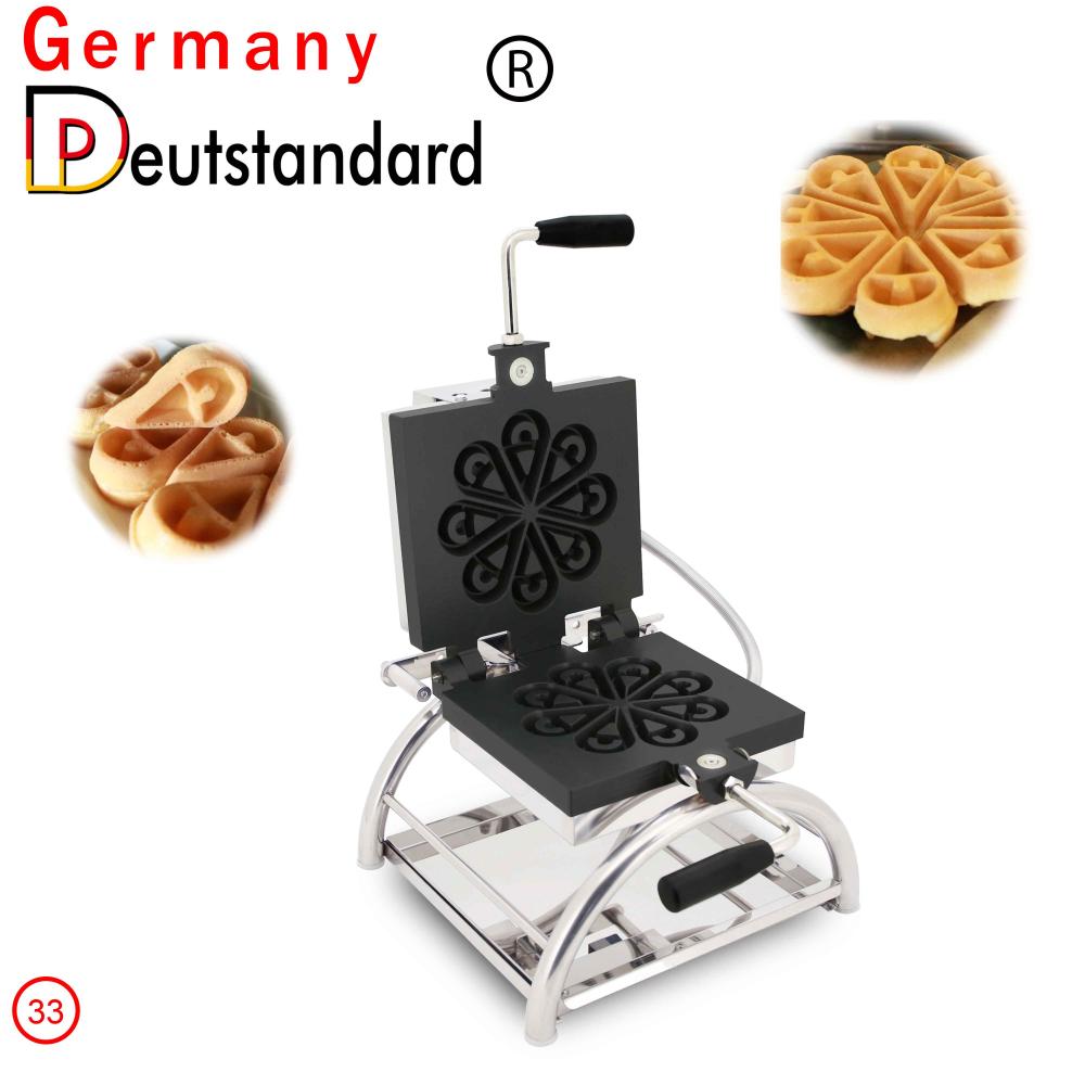 Waffelrotationsmaschine Tropfenförmige Waffelmaschine