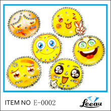Iron On Rhinestone Custom Emoji Patch