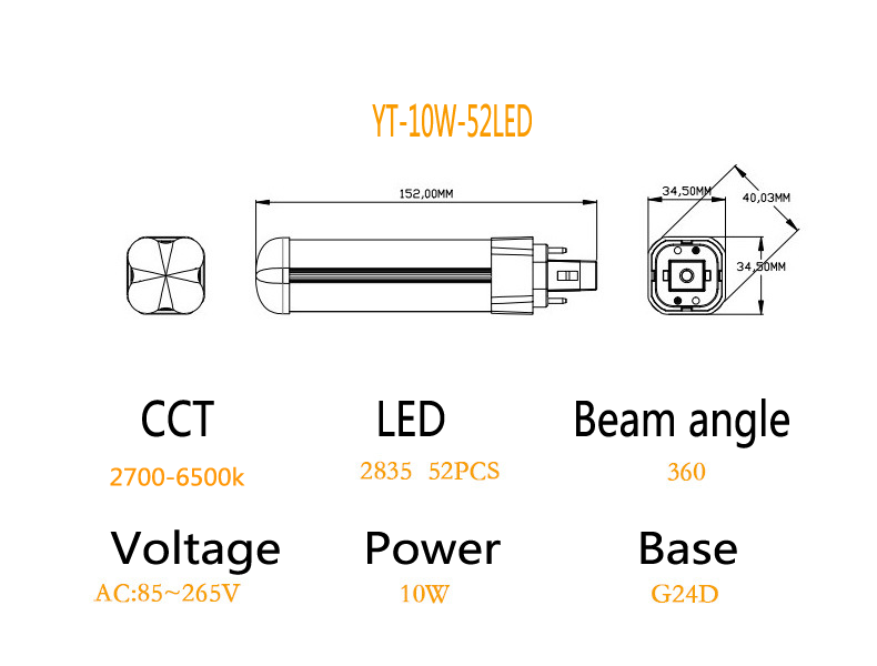 LED G24 Plug