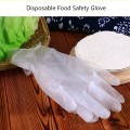 Guantes transparentes desechables para alimentos