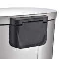 30L Kitchen Rectangle Stainless Steel Steel Recycle Trash Can