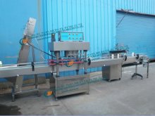 automatic single line particle juice filling machine