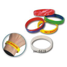 offer silicone bracelet as promotion gift