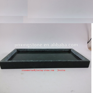 green marble serving tray /green marble tank tray