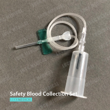 Safety Wing Needle for Blood Collection