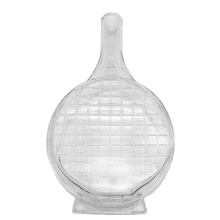 Clear Tequila glass bottle