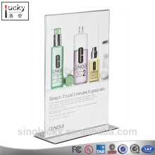 Acrylic Advertising Menu Holder Tabletop Sign Holder