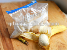Eco Plastic Slider Bag For Snack, High Quality Plastic Slider Bag